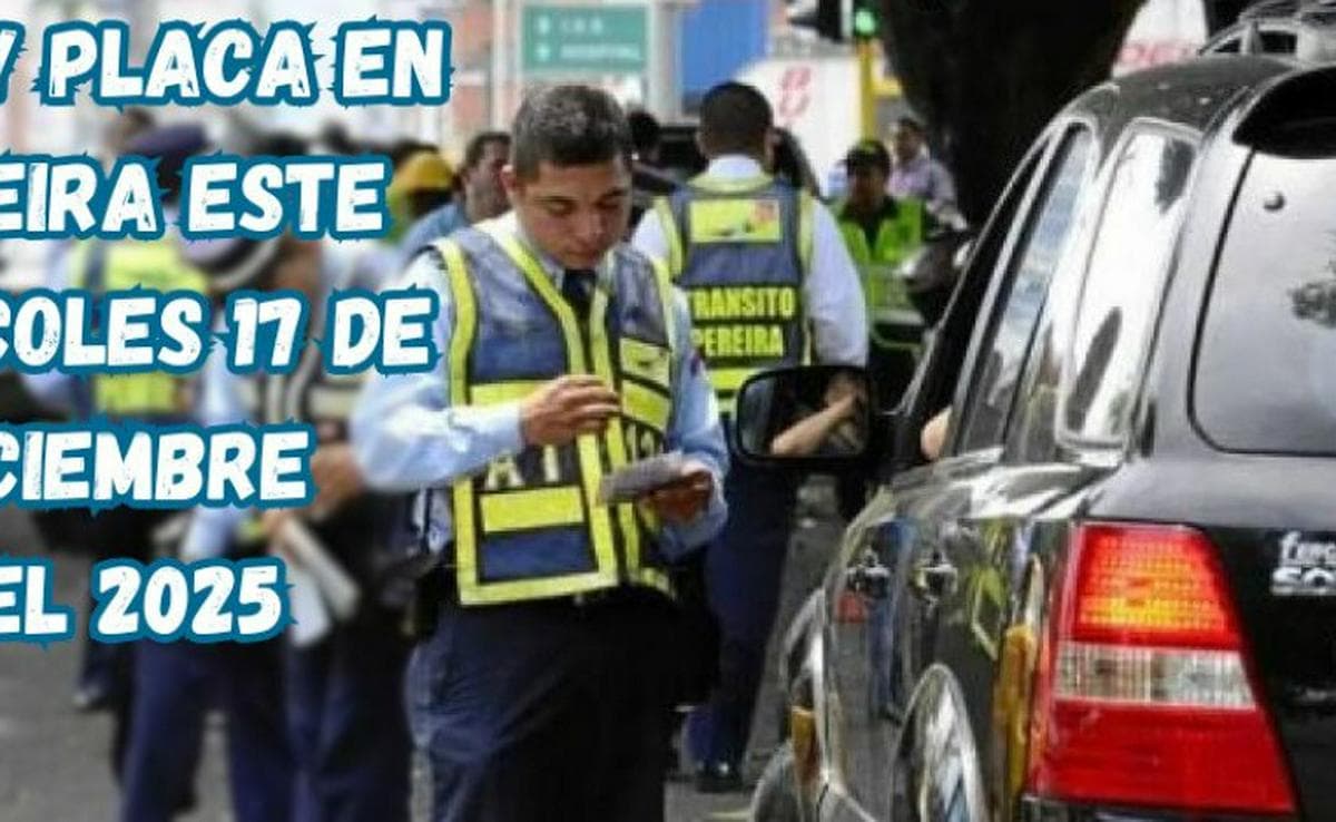 Pico y placa en Pereira: una medida que busca aire limpio