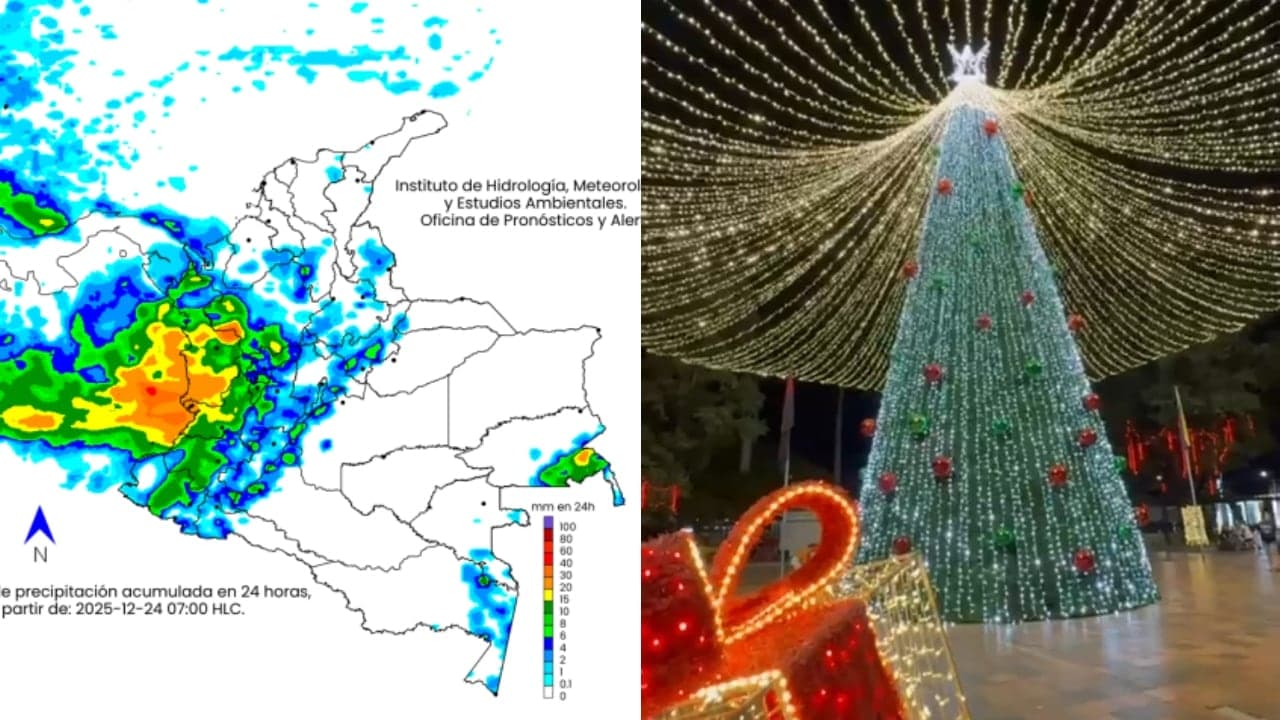 Lluvias navideñas: Ideam alerta sobre precipitaciones