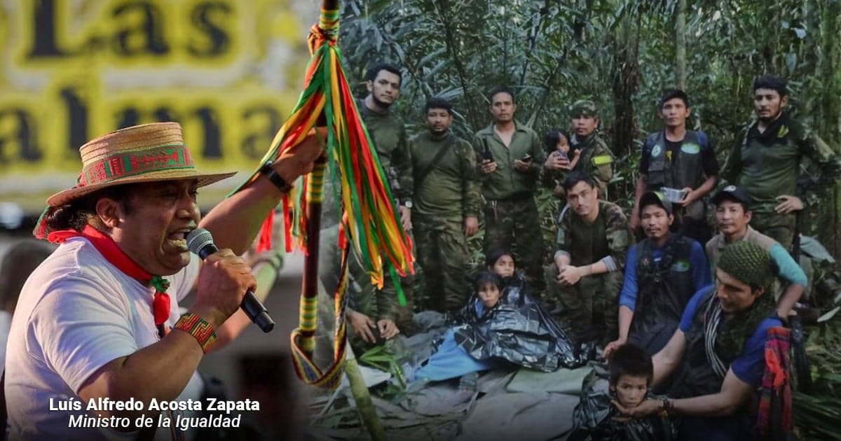 Luis Acosta: el líder indígena que rescató niños perdidos