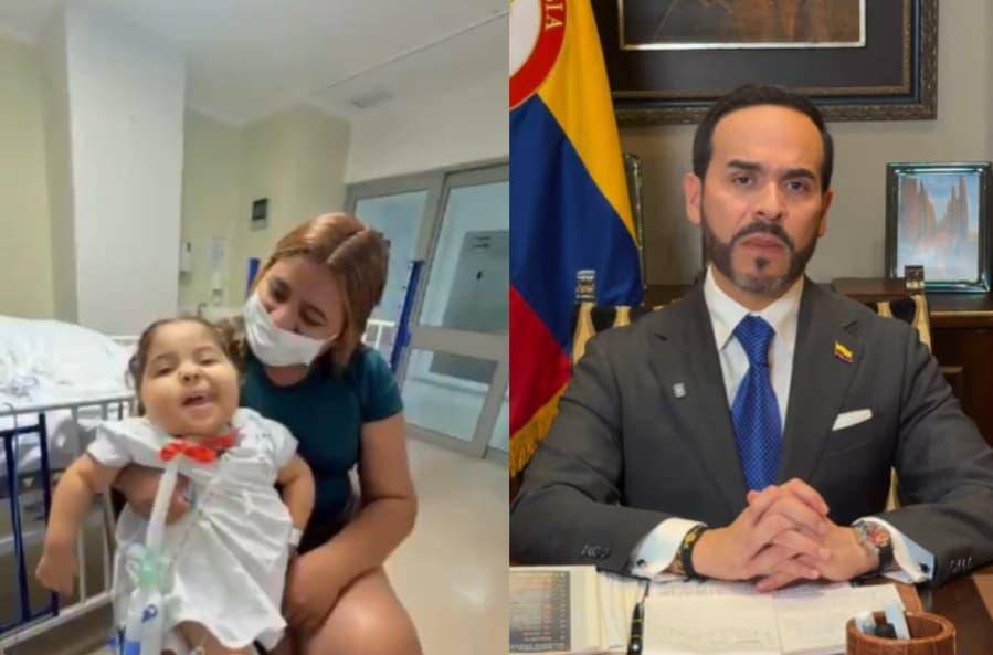 Carla, la niña que lucha por respirar: una historia de resiliencia que conmueve a Colombia